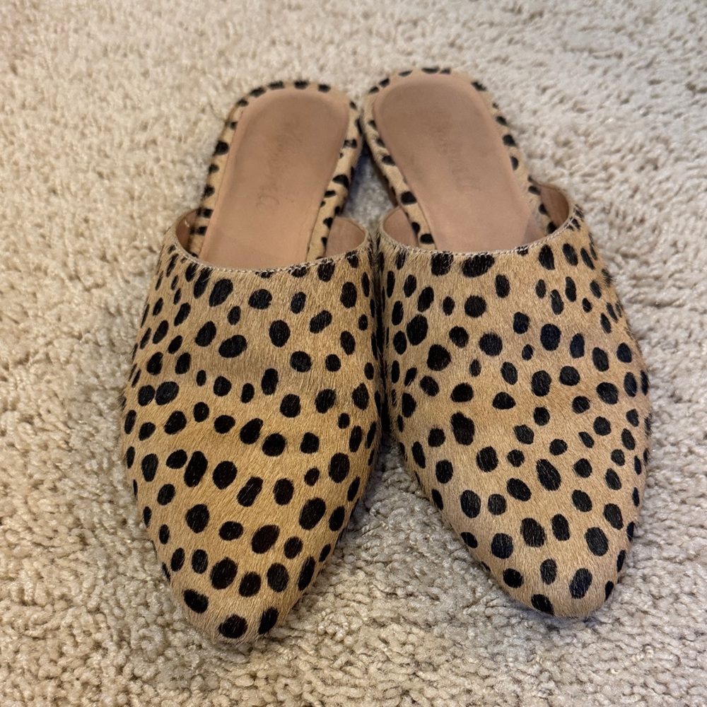 Madewell Leopard Print Women's Mules